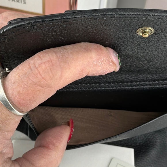 Chloé Black Portefeuille Leather Wallet with Chloe COA - Picture 5 of 12